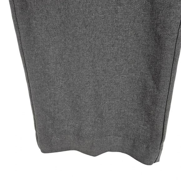 IZOD Golf Pants Dark Gray Straight Leg Flat Front Lightweight - Picture 3 of 8